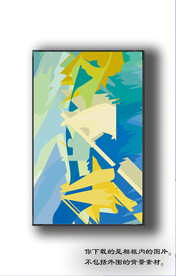 欧式抽象装饰画