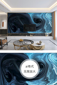 石纹背景墙