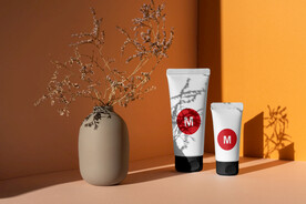 电商化妆品罐装盒长方形盒样机