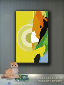 南美轻奢抽象装饰画