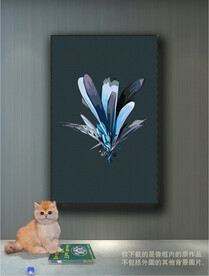 南美轻奢抽象装饰画