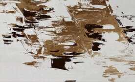 棕褐色抽象地毯