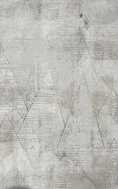 灰色现代北欧抽象地毯