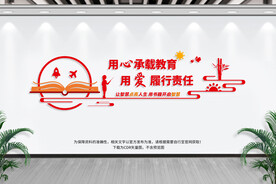 教师办公室文化墙