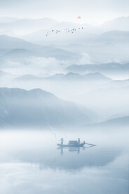 禅意山水画
