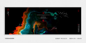 中国风玄关意境装饰画