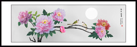 牡丹国画