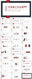 市场部工作总结汇报PPT