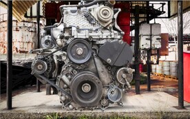 复古工业风机器厂房背景墙