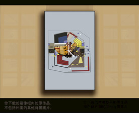 欧式古典抽象色块装饰画