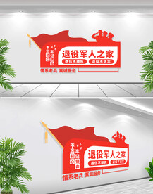 老兵之家文化墙