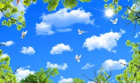 蓝天白云