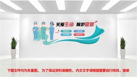 医院护士服务文化墙 
