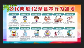 公民防疫基本行为准则