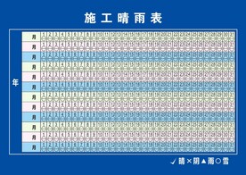 施工晴雨表