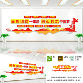 民族团结文化墙