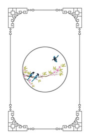 高清分层透明底推拉门打印图