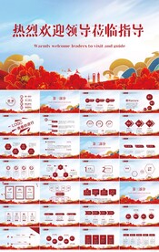 热烈欢迎上级领导莅临指导PPT