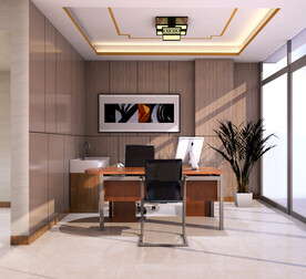 门诊办公室设计案例效果图