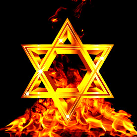 五角星旋转火焰