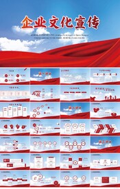 大气企业文化宣传介绍商务PPT
