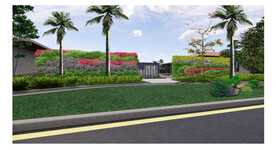 植物墙门口效果图