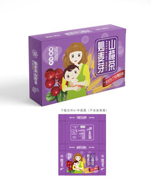 炒麦芽山楂茶包装