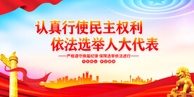 认真行使民主权力