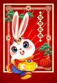 卡通兔 