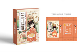 牛扎糖包装 
