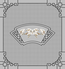 高清分层透明底推拉门打印图