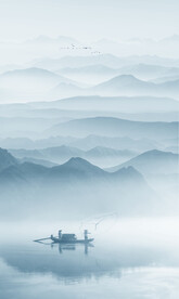 意境山水画