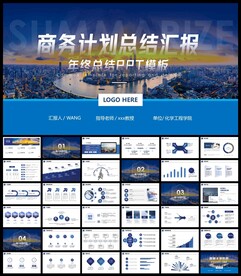 商务计划总结PPT