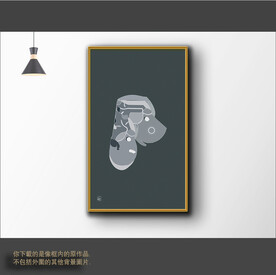 新中式简约抽象装饰画