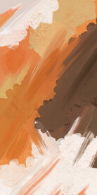 装饰画 抽象油墨画 彩绘