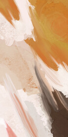 装饰画 抽象油墨画 彩绘