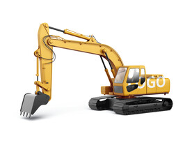 挖土机样机
