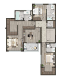 户型图 家配图 洋房图图片