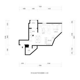 单身公寓施工图纸