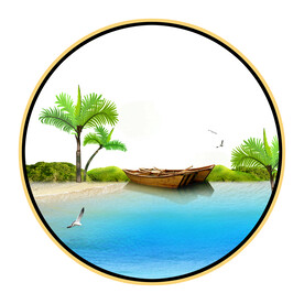 高清分层透明底打印图