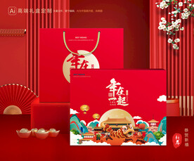 年货包装 新年礼盒