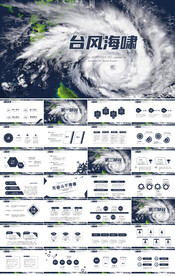 防台风海啸安全教育动态PPT