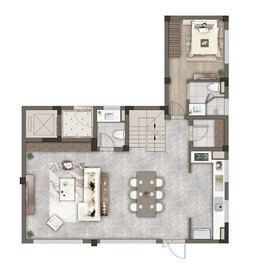 户型图 家配图 洋房图图片