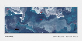 水墨电视背景墙