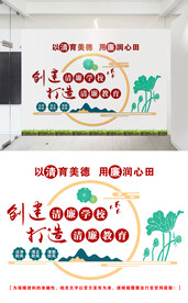 学校廉政文化墙