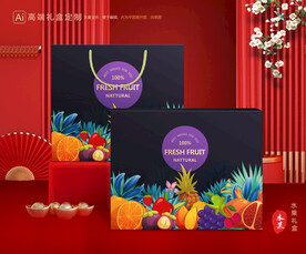 水果包装 鲜果礼盒