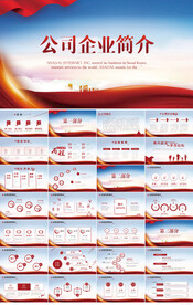 大气公司企业宣传简介介绍PPT