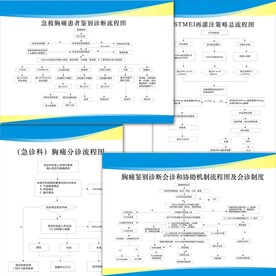医院胸痛中心常用病人救治流程