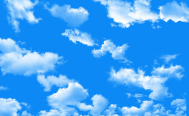 蓝天白云