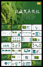 农业发展ppt模板